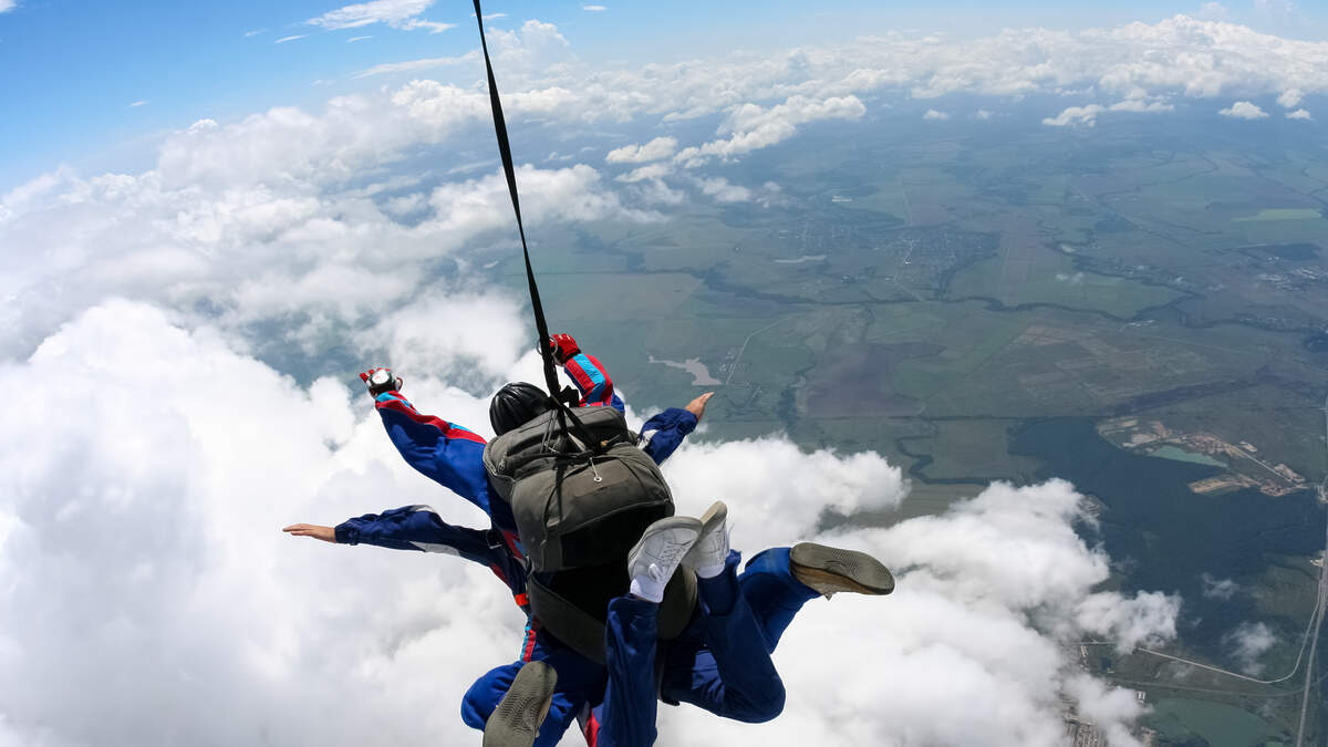 WATCH: Man Reclaims Guinness World Record For Being Oldest Skydiver | 99.5 WGAR | Carletta Blake