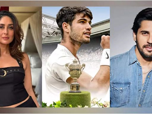 Kareena Kapoor Khan to Sidharth Malhotra, celebs congratulate Carlos Alcaraz on his Wimbledon triumph | Hindi Movie News - Times of India