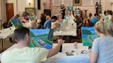 History center hosts Mother's Day Sip & Paint event in Utica