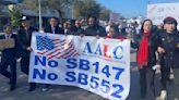 300 protesters march through Houston’s Chinatown to protest ‘racist’ property law