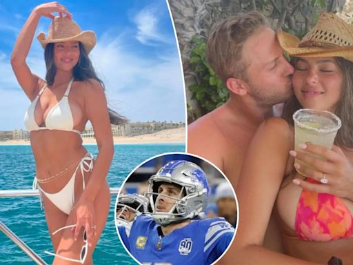 Jared Goff opens up on fiancée Christen Harper’s bachelorette party, SI Swimsuit journey: ‘Fun to see her thrive’