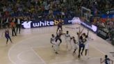 Así fue el tapón de Ejim con el que Unicaja asaltó el Palau