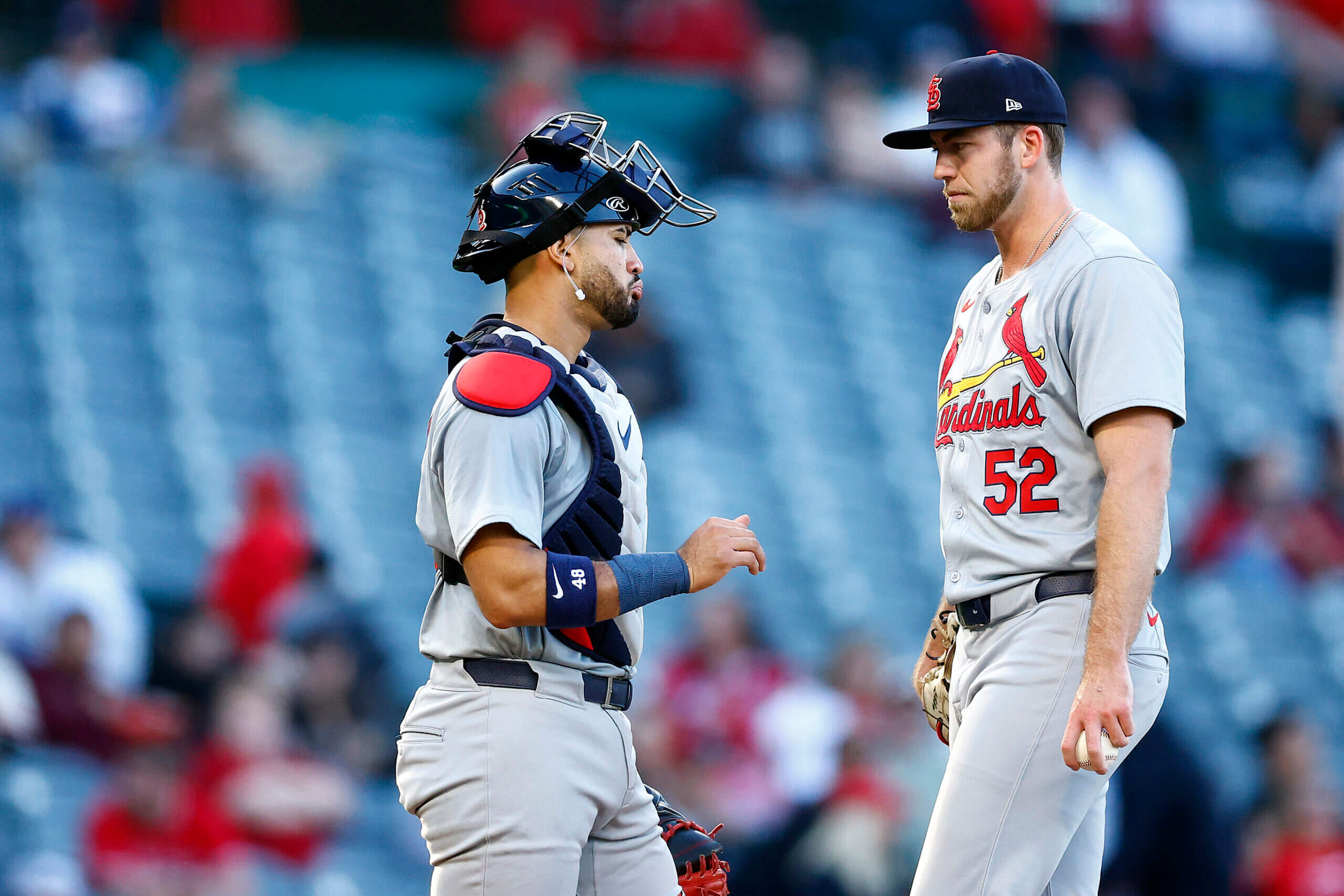 Cardinals capture series win over Angels, but roster construction concerns remain