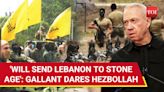 Hezbollah's Missile Blitz 'Spooks' Israel; Gallant Warns But Still Prefers Diplomacy Over War | International - Times of India Videos