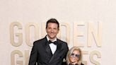 Bradley Cooper Makes His Mark on 2024 Golden Globes Red Carpet Alongside His Mom Gloria Campano