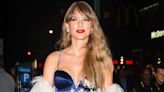 Taylor Swift Gave a Sneak Peak Into the 'Midnights' Era With A Starry Moschino Look