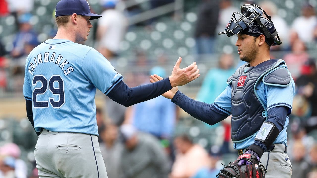 Rays closer Fairbanks emerges from 'rage room,' finishes off Twins for win in 10 innings