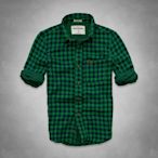 【天普小棧】A&F Abercrombie plaid duofold shirt 雙層法蘭絨長袖格紋襯衫KIDS XL