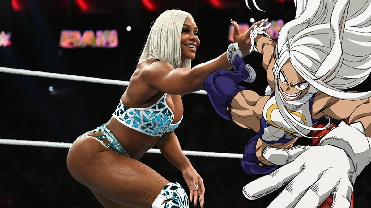 WWE Superstar Jade Cargill Cosplays as My Hero Academia's Mirko