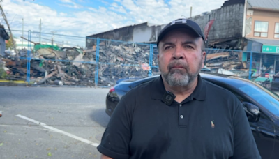 Owner of restaurant in massive Langley fire reflects on damage