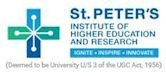 St. Peter's Institute of Higher Education and Research