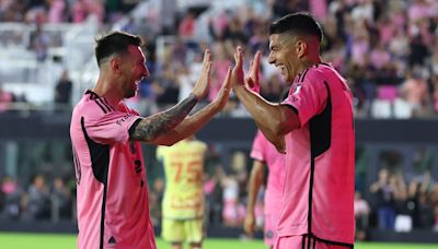 Lionel Messi breaks MLS record as Luis Suarez scores hat-trick in big Inter Miami win