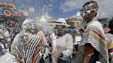 Una "pintica" negra para los carnavaleros de la ciudad colombiana de Pasto