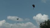 Bush grandkids parachute into Aggieland to celebrate president's posthumous 100th birthday