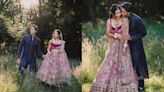 Siddharth Mallya shares photos of wife Jasmine in a beautiful pink lehenga in an adorable post, see pics