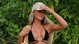 Love Island's Molly Smith shows off her washboard abs in black bikini