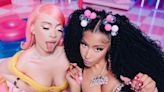 Nicki Minaj and Ice Spice Do Blinged-Out Pink Nails for Their 'Barbie' Movie Video