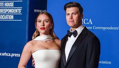 Scarlett Johansson und Colin Jost: Glamour-Auftritt beim Presse-Dinner