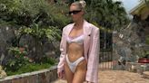 Elsa Hosk flaunts her very toned figure in a chic bikini