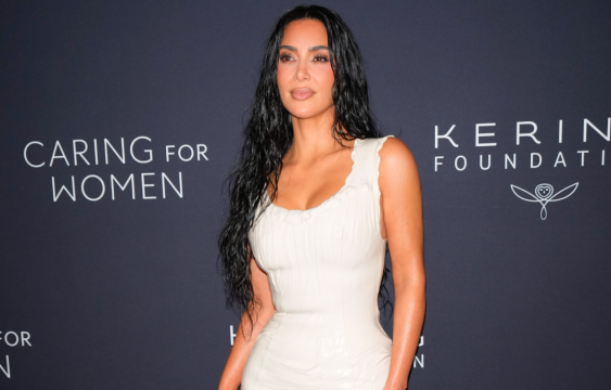 Kim Kardashian Makes Waves in Wet Balenciaga Dress at NYC Dinner