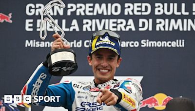 San Marino GP: Jorge Martin's championship lead cut to seven points after Marc Marquez victory