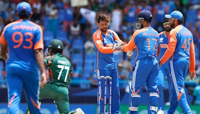 IND vs BAN T20 World Cup Super 8 highlights: India march into the semis after defeating Bangladesh by 50 runs