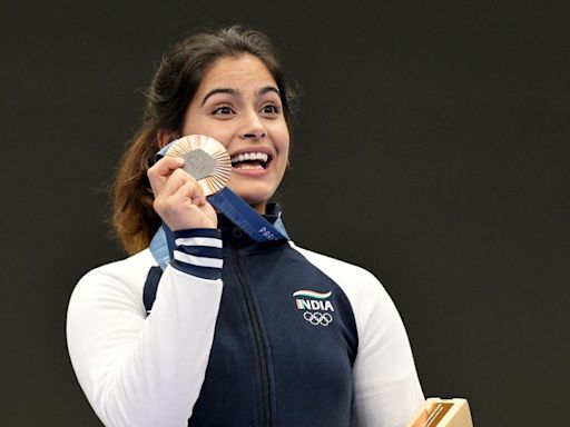 Manu Bhaker — first Indian woman to win shooting medal at Olympics