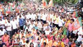 Pro and anti-protests over scam in MUDA: High drama as BJP, Congress workers agitate in city - Star of Mysore
