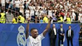 On 'incredible day,' Kylian Mbappé welcomed by Real Madrid fans at packed Santiago Bernabeu Stadium
