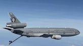 Omega completes contracted air refuelling with B-52 for first time