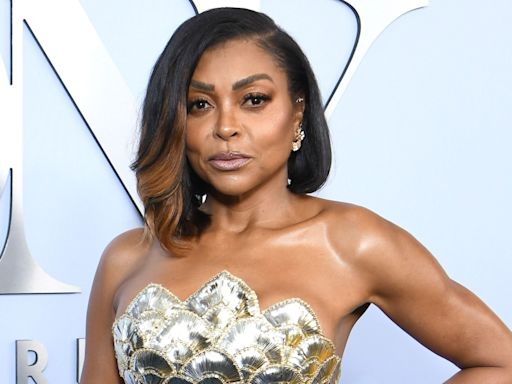 Taraji P. Henson Marvels in Metallics to Present at the 2024 Tony Awards