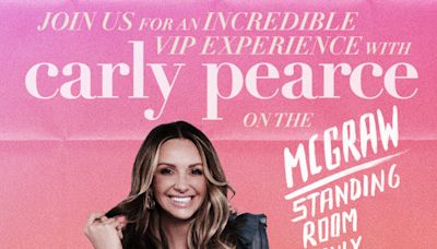 Carly Pearce VIP Text to Win Contest Rules | 98.7 WMZQ