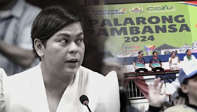 Sara Duterte a no-show at Palarong Pambansa 2024 opening rites