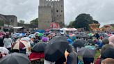 Rochester Castle hosts festivities for coronation crowd