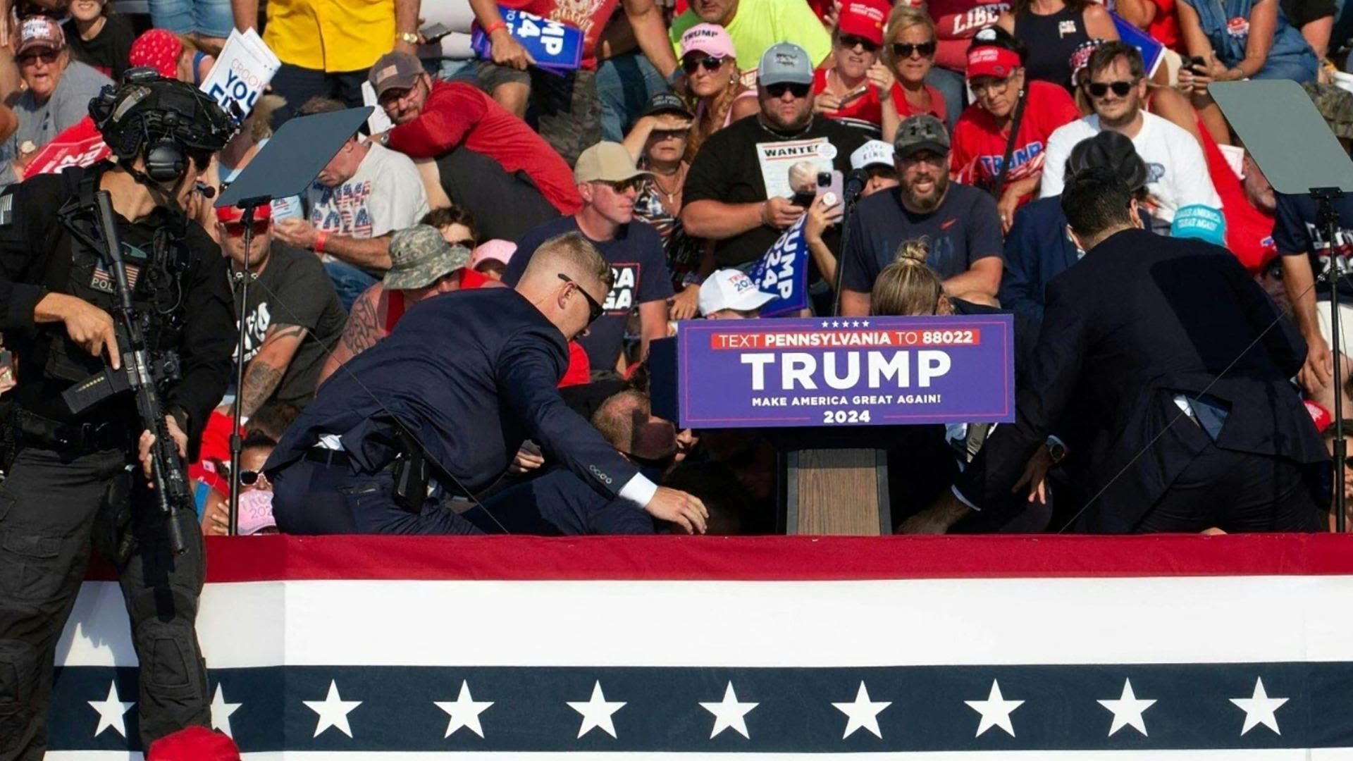 Trump rally attendee says he saw alleged shooter "move from roof to roof"