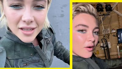 Florence Pugh Broke Marvel's Rules and Posted From the Set of ‘Thunderbolts’