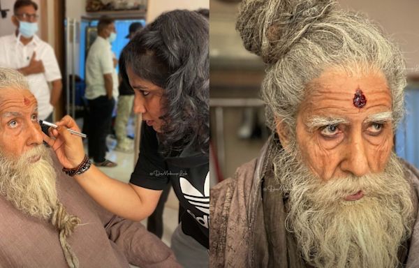 'Kalki 2898 AD': Here's how Amitabh Bachchan transformed into Ashwatthama; See pics