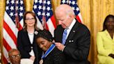 Biden awards Medal of Freedom to Simone Biles, John McCain and 14 others