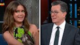 Watch Stephen Colbert Shock Maren Morris With National Anthem Duet