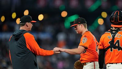 Harrison pitches five strong innings, Wisely has three hits in Giants' 7-1 win over Twins