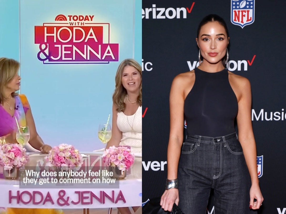 Hoda Kotb and Jenna Bush Hager defend Olivia Culpo over wedding dress controversy