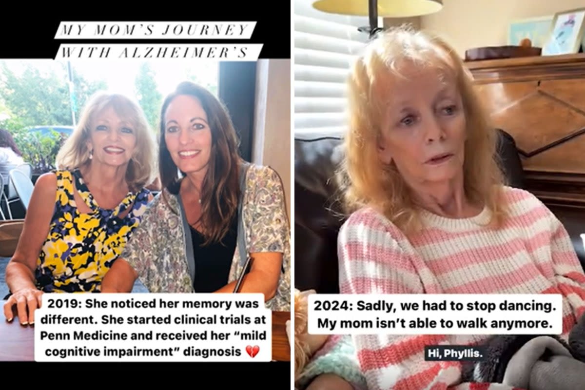 Daughter captures mom's 'heartbreaking' decline during Alzheimer's battle