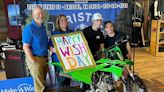 Surgoinsville teen receives dirt bike from Make-A-Wish Foundation
