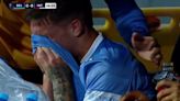 Copa Sudamericana: el llanto desconsolado de Jeremías Lucco y la grave lesión de Lucas Passerini en Belgrano - Inter de Porto Alegre