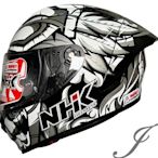 《JAP》NHK GP-R Tech  MASK 黑銀 選手帽 全罩式安全帽 🌟折價500元