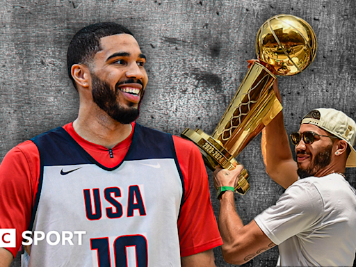 Jayson Tatum: Team USA basketball star on Paris 2024, mental health and helping escape the presidential election