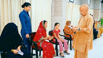 CM Yogi Adityanath to officials: Link at least one from a family with employment services