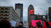 'I will protest until my last breath': Hundreds in Des Moines march downtown for abortion rights