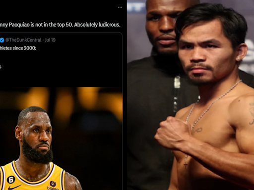 ESPN’s ranking of top 100 athletes draws backlash for Pacquiao's low placement