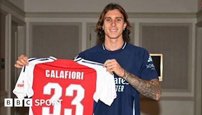 Riccardo Calafiori: Arsenal sign Italy defender from Bologna